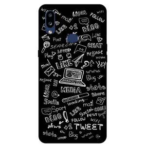Megafone Social Media 1898 Cover For Samsung Galaxy A10 S