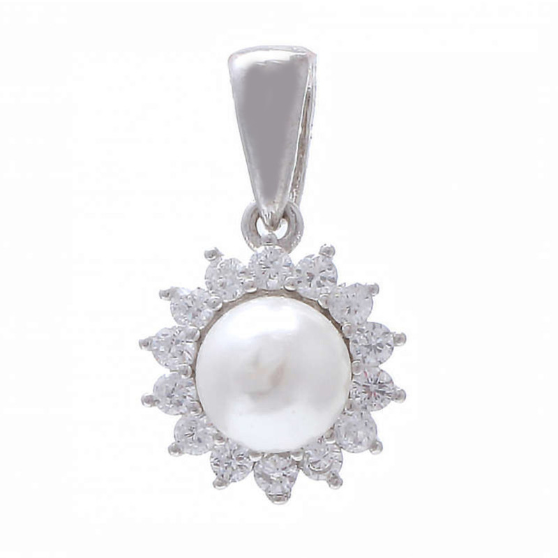 آویز گردنبند نقره زنانه مدل AMT_M044