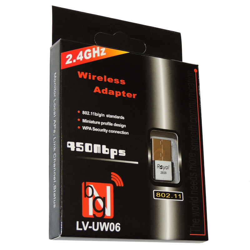کارت شبکه USB بی سیم مدل LV-UW06 1