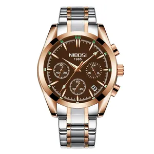 ساعت مچی عقربه ای نیبوسی مدل 2310-S-RG-BROWN