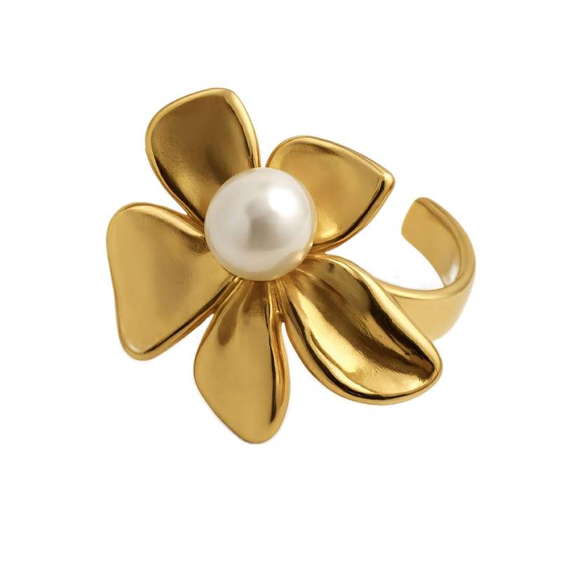 انگشتر زنانه مدل مرواریدی