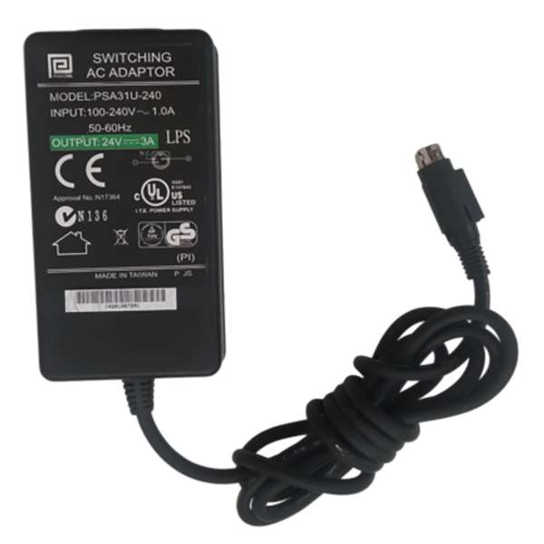 مبدل AC آداپتور 24 ولت 3 آمپر مدل PSA31U-240