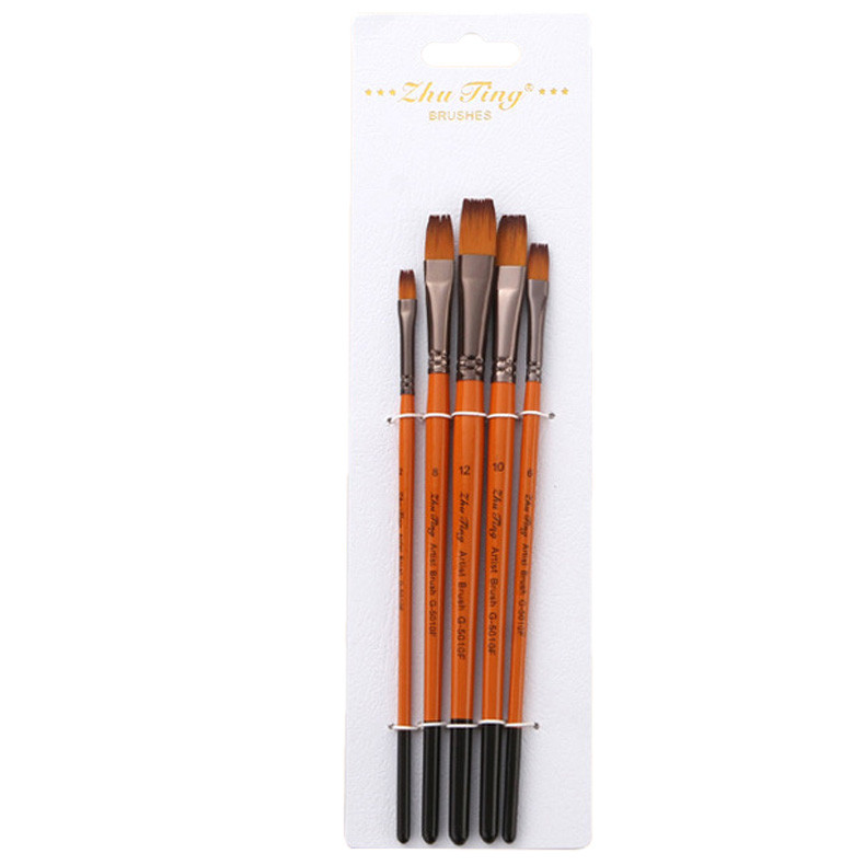 قلم مو تخت ژوتینگ مدل G-5010F  مجموعه 5 عددی