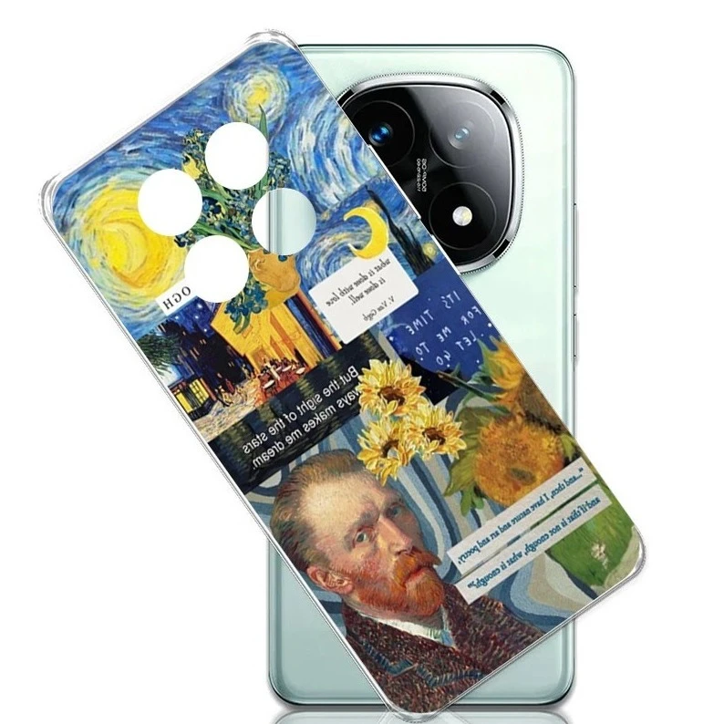 کاور طرح Van Gogh مناسب برای گوشی موبایل شیائومی Xiaomi Redmi Note 14 Pro