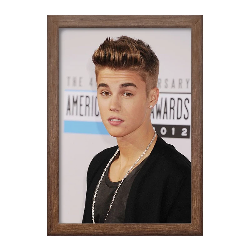 تابلو خندالو طرح جاستین بیبر Justin Bieber  کد 2699