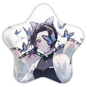 پیکسل خندالو طرح شینوبو کاکوچو انیمه شیطان کش مدل ستاره ای کد 11489