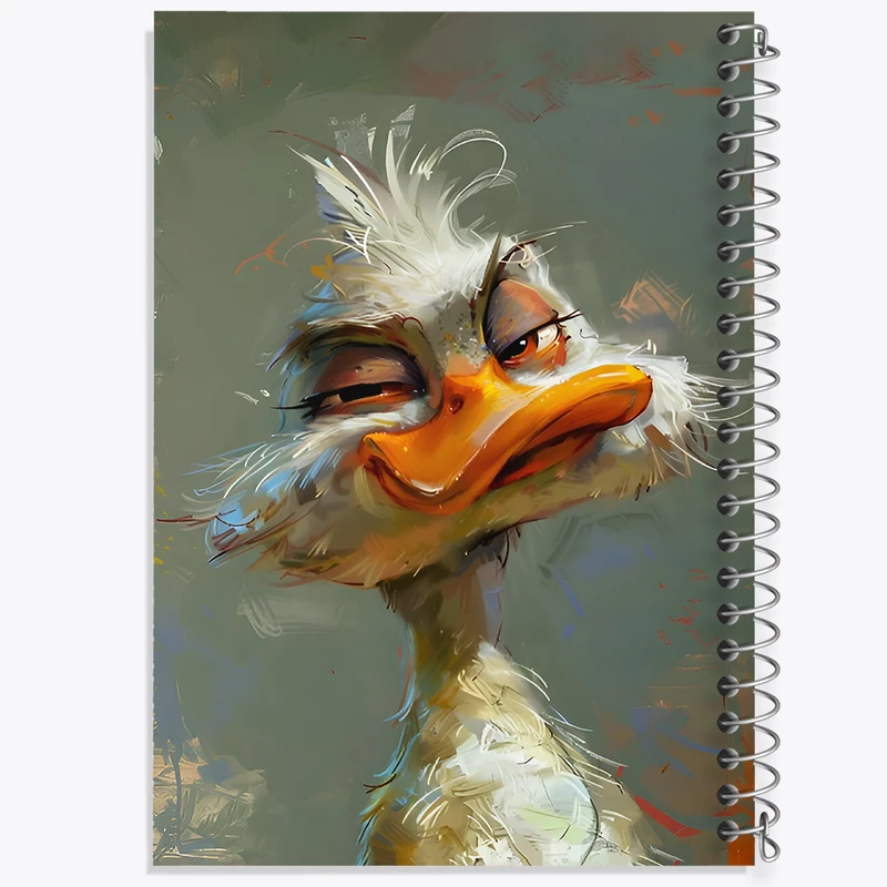 دفتر نقاشی 50 برگ خندالو طرح اردک کد F6588