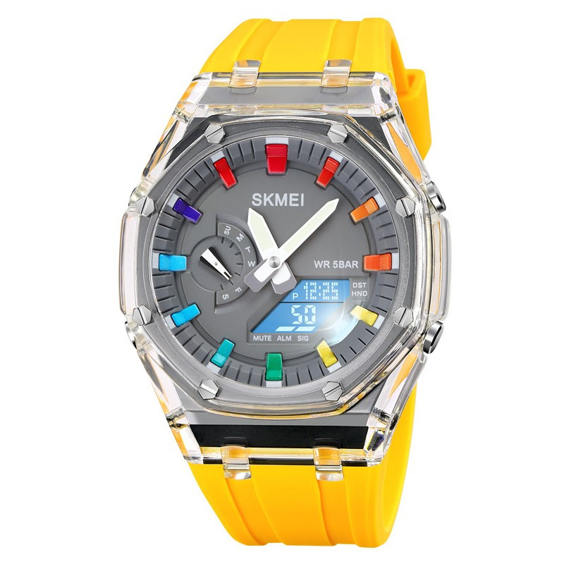 ساعت مچی عقربه ای اسکمی مدل 2100YLO ساعت مچی عقربه ای اسکمی مدل 2100YLO