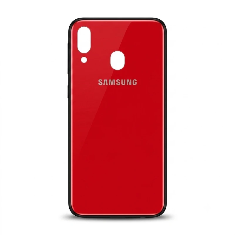 کاور مدل شیشه ای مناسب برای گوشی موبایل سامسونگ Galaxy M20