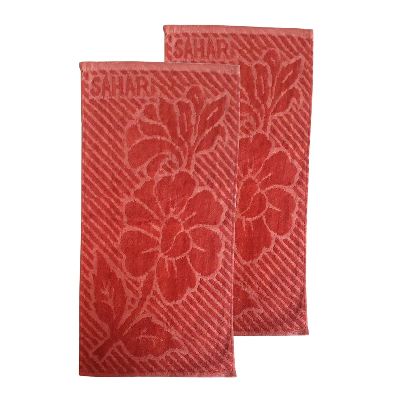 حوله دستی مدل سحر سایز 55x30 سانتی متر بسته 2 عددی