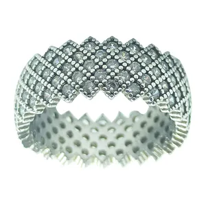 انگشتر نقره زنانه سلین کالا مدل برلیان ce-As308