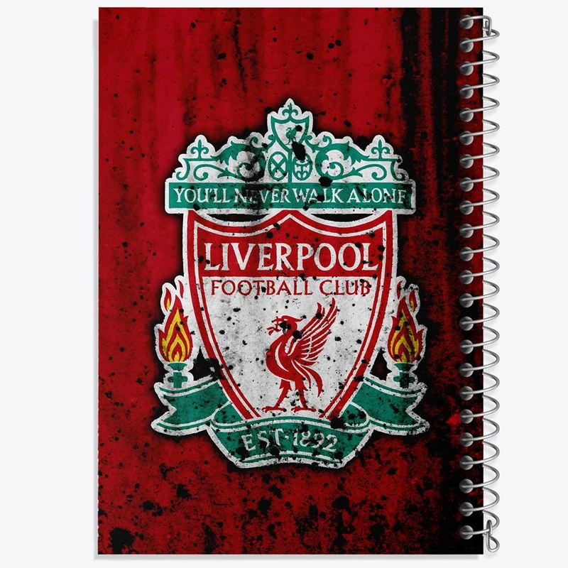 دفتر مشق 50 برگ خندالو مدل باشگاه لیورپول کد 26964