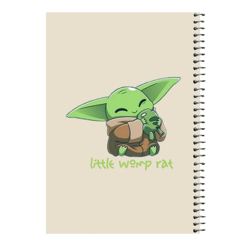 دفتر مشق 80 برگ اس جی مدل بیبی یودا کد۶   