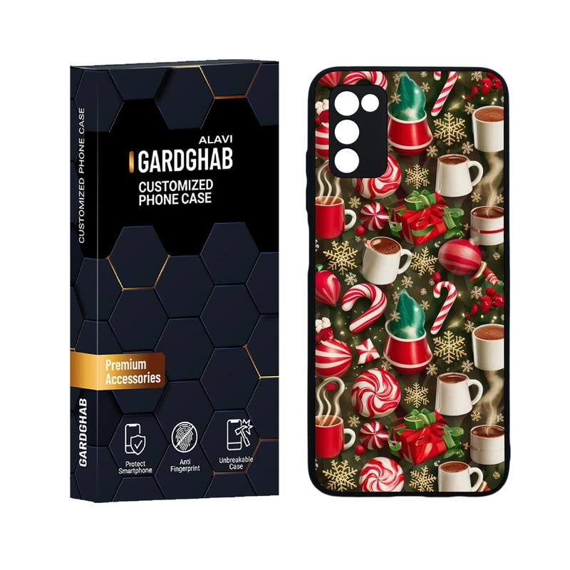 کاور گارد قاب علوی دورژله ای مدل فانتزی مناسب برای گوشی موبایل سامسونگ Galaxy A03s