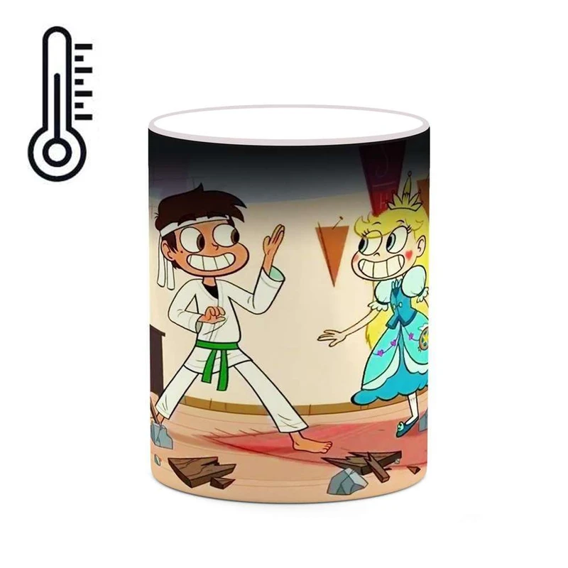 ماگ حرارتی کاکتی مدل کارتون Star Vs. The Forces Of Evil کد mgh23273