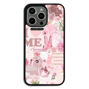 AKAM AMC-WA15PROMAX-PINK-12 Cover For Apple iPhone 15 Pro Max