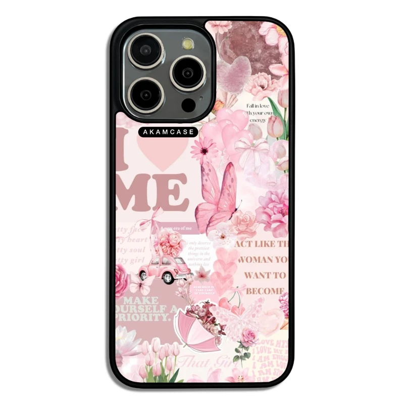 کاور آکام مدل AMC-WA15PROMAX-PINK-12 مناسب برای گوشی موبایل اپل iPhone 15 Pro Max