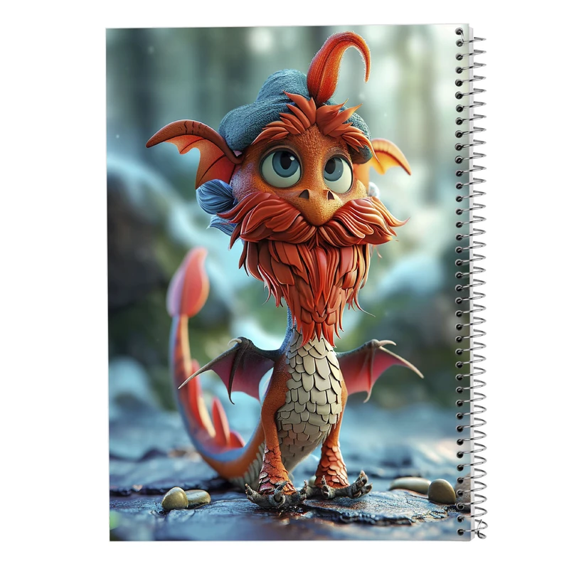 دفتر نت موسیقی 50 برگ مدوپد مدل جوجه کد DF14689