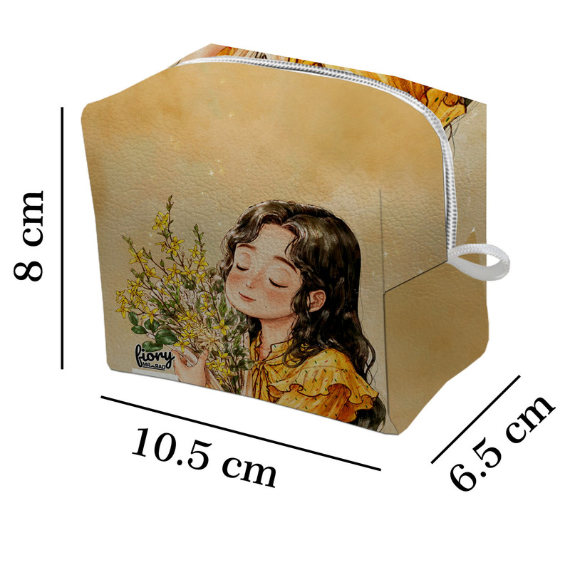 کیف نوار بهداشتی فیوری مدل دختر جنگل طرح فانتزی کد 2418