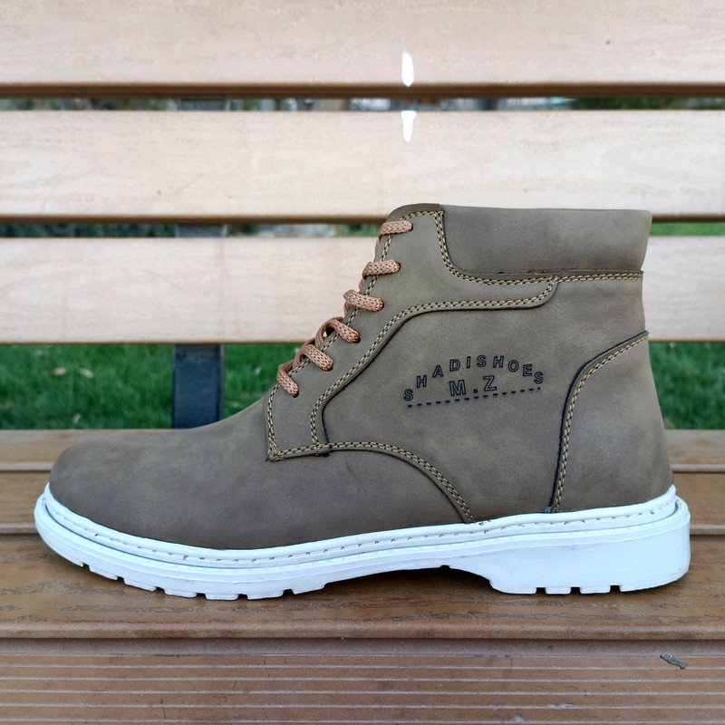 نیم بوت مردانه مدل البرز کد T.j صدری