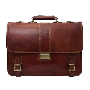 کیف دستی مردانه مدل آفاق چرم طبیعی کد 660