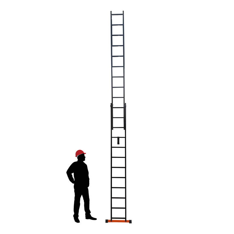 نردبان 24 پله مهرنگار مدل گلکسی به همراه پایه تعادل نردبان 24 پله مهرنگار مدل گلکسی به همراه پایه تعادل