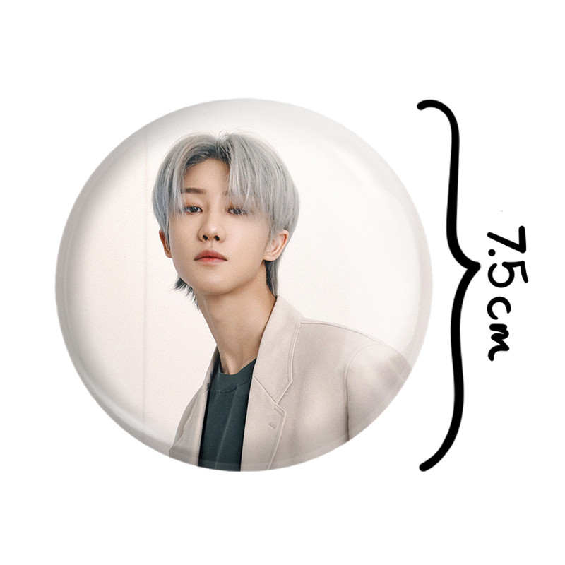 آینه جیبی خندالو طرح دی ایت گروه سونتین Seventeen مدل تاشو کد 21550