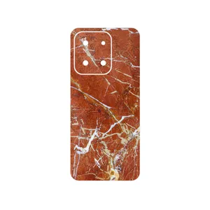 MAHOOT Red Marble Cover Sticker for Xiaomi Poco C85