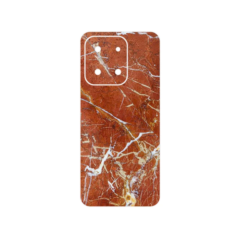 برچسب پوششی ماهوت مدل Red Marble مناسب برای گوشی موبایل شیائومی Poco C85