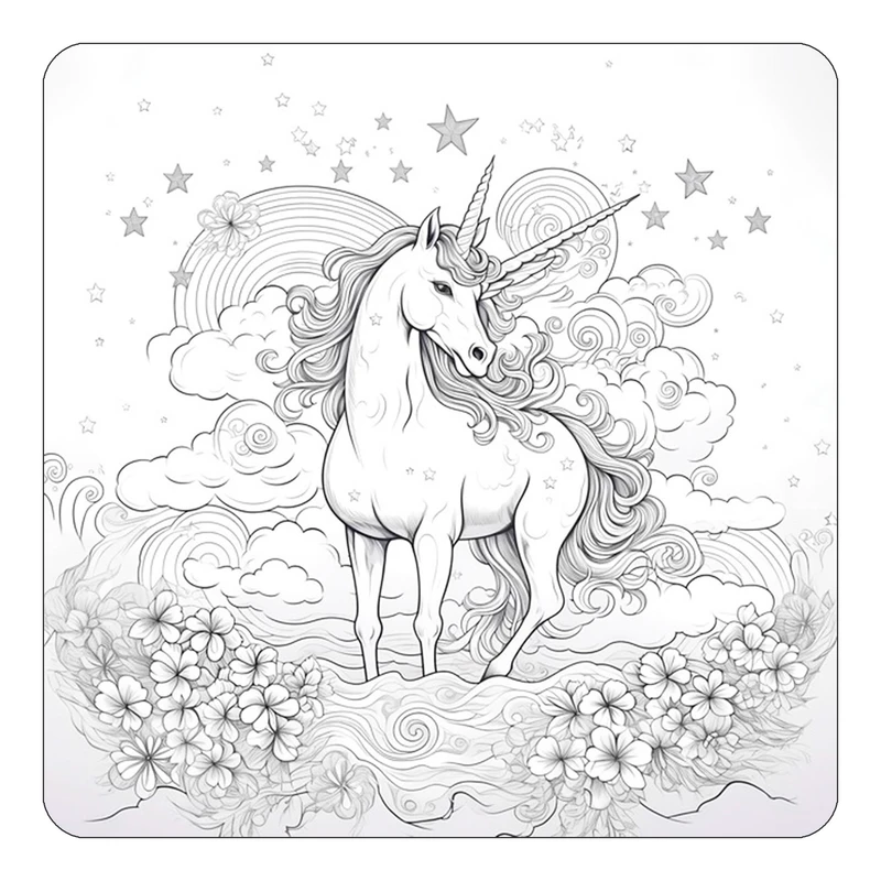 مگنت کاکتی طرح اسب تک شاخ و یونیکورن مدل mp31131