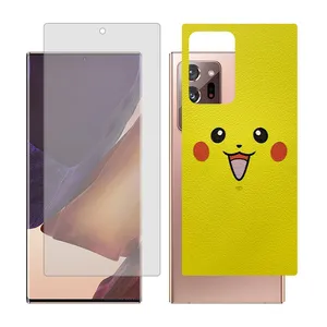 Glass together model matte screen protector suitable for Samsung Galaxy Note20 Ultra 5G mobile phone with back cover sticker