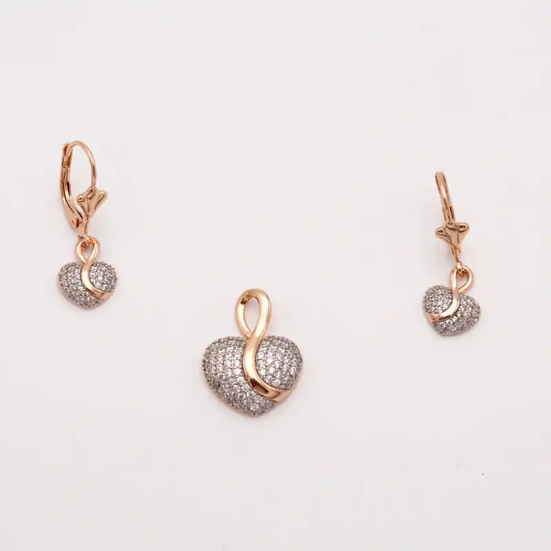 نیم ست زنانه ژوپینگ مدل قلب کد THS-103