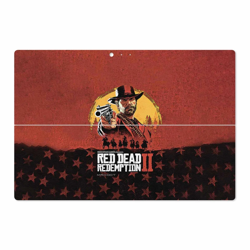 برچسب پوششی ماهوت مدل Red-Dead-Redemption-Game مناسب برای تبلت مایکروسافت Surface Pro 3 2014