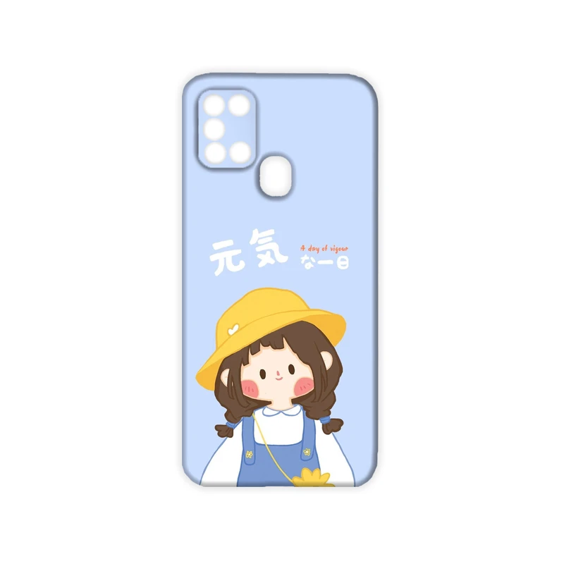  کاور مدل دخترانه کد 195 مناسب برای گوشی موبایل سامسونگ Galaxy A21s