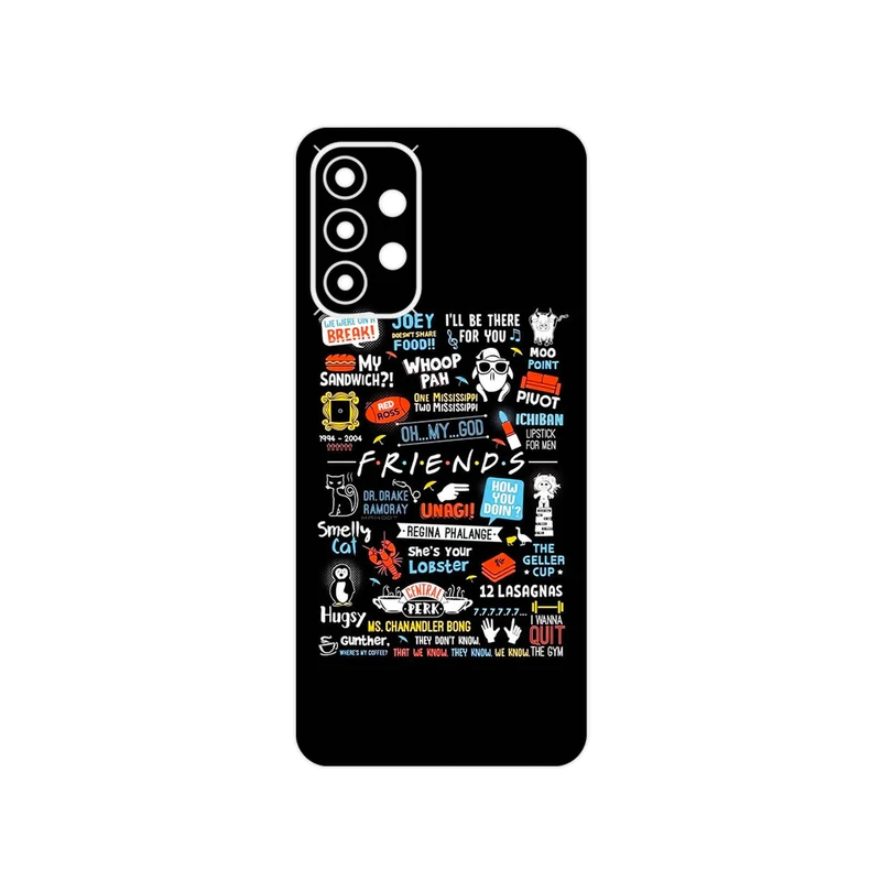 برچسب پوششی ماهوت مدل Friends 2 مناسب برای گوشی موبایل سامسونگ Galaxy A23