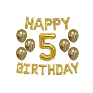 پک بادکنک آرایی پارتی لند تهران مدل happy birthday کد 3103 مجموعه 20 عددی