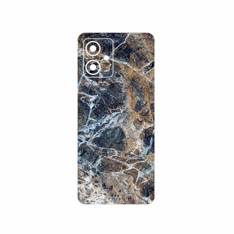برچسب پوششی ماهوت مدل Earth_White_Marble مناسب برای گوشی موبایل موتورولا Moto G54