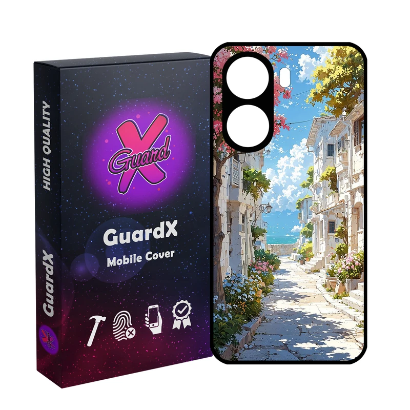 کاور گارد ایکس طرح کوچه ساحل مدل 10745 مناسب برای گوشی موبایل شیائومی Poco X7 Pro