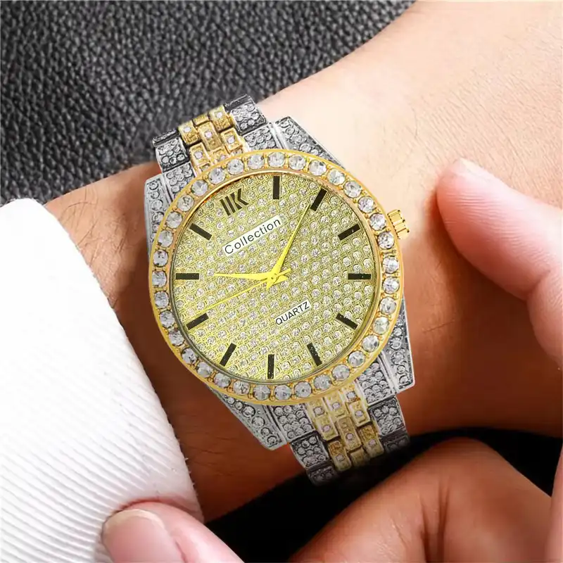 ساعت مچی عقربه ای زنانه مدل نگین دار مجلسی کد66