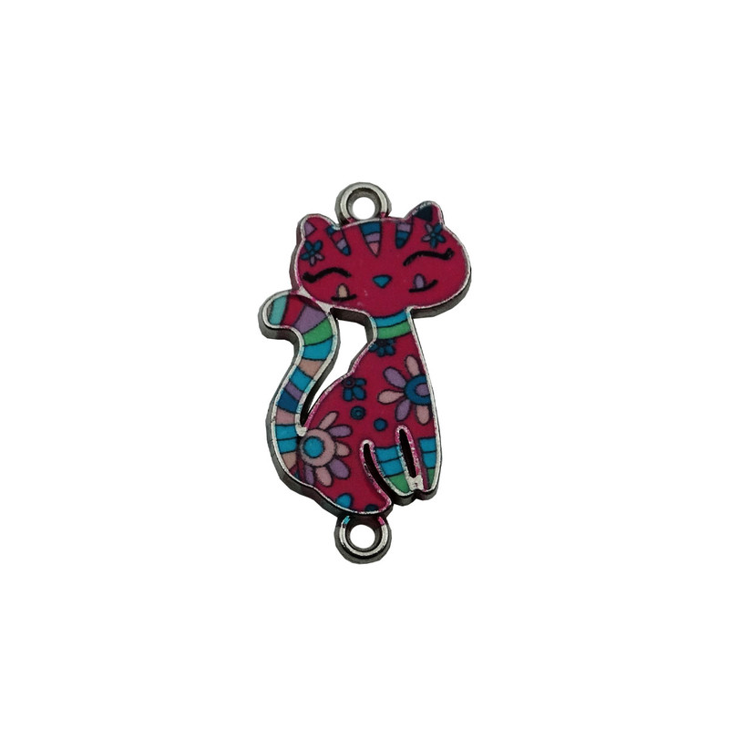 آویز گردنبند بچگانه طرح گربه کد 1077