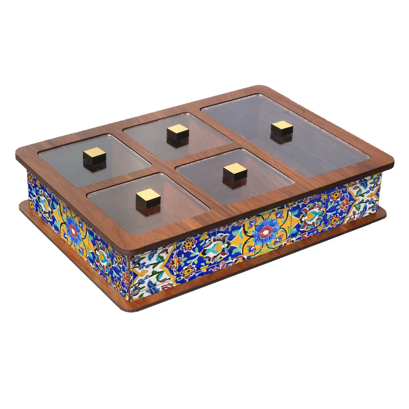 جعبه پذیرایی مدل 5 خانه کد 5090