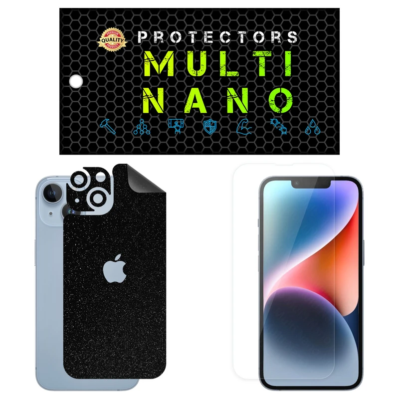 محافظ صفحه نمایش مولتی نانو مدل X-SFG مناسب برای گوشی موبایل اپل iPhone 14 به همراه برچسب پوششی