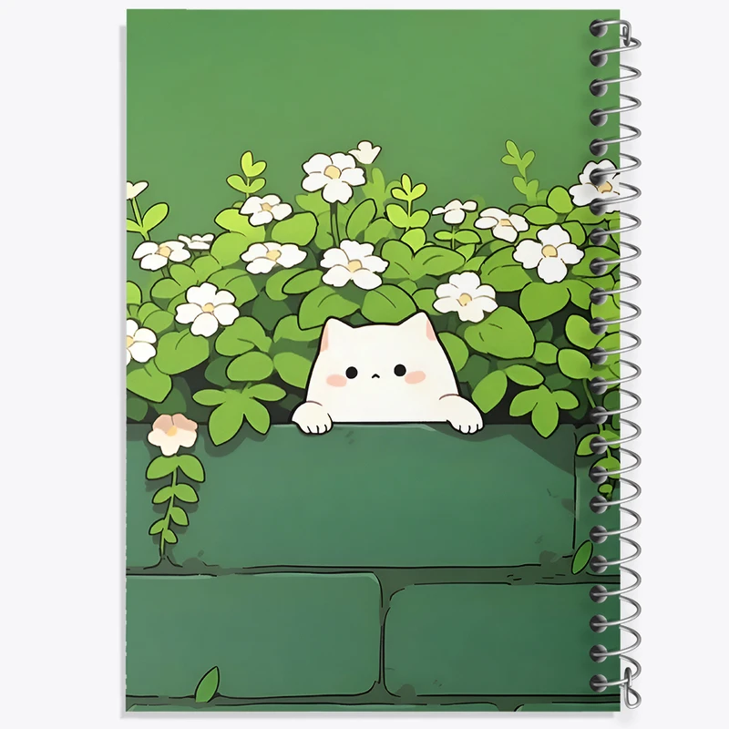 دفتر لیست خرید 50 برگ خندالو طرح گربه بامزه کد F7847