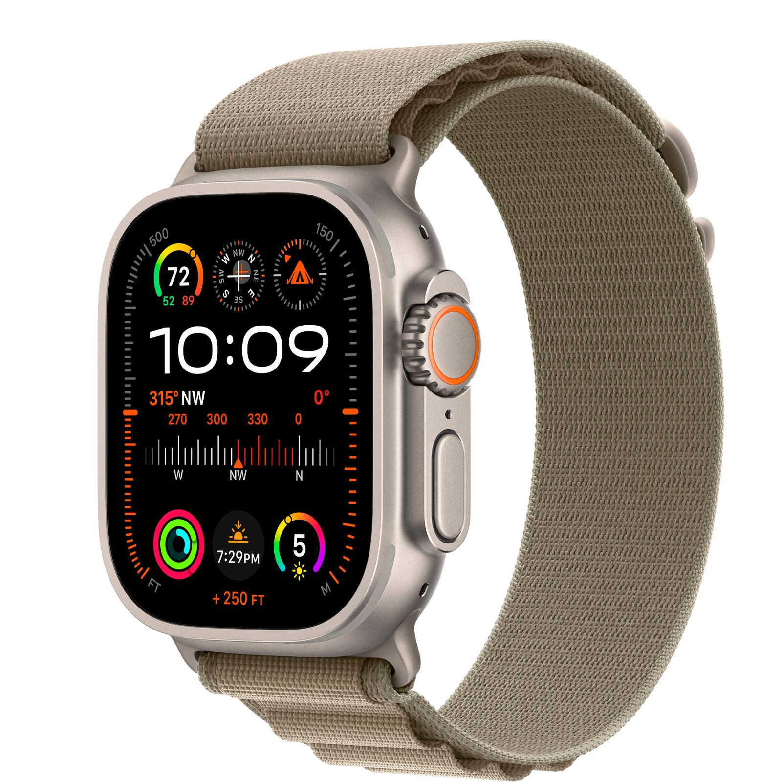ساعت هوشمند اپل مدل Ultra 2 Titanium Case Trail Loop 49mm -  - 16