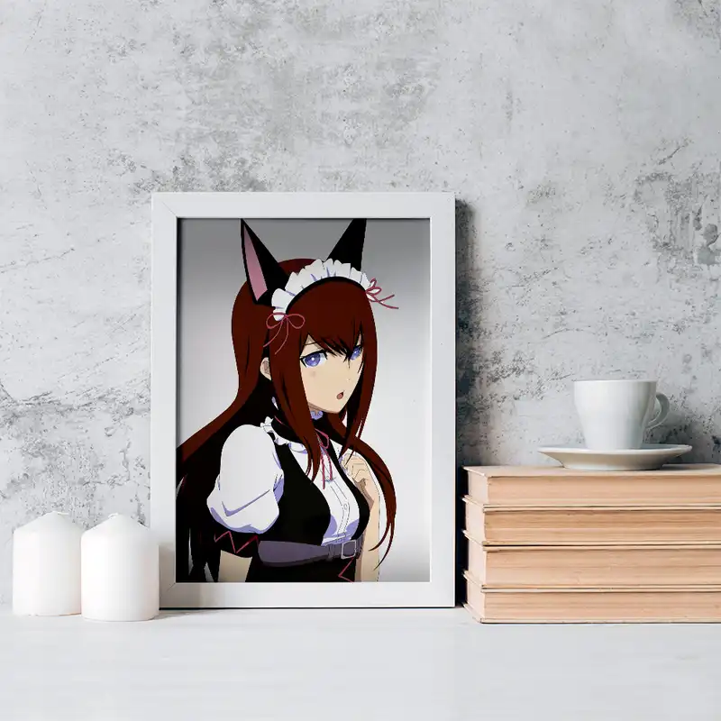 تابلو خندالو مدل کوریسو ماکیسه انیمه اشتاینز گیت کد 17470