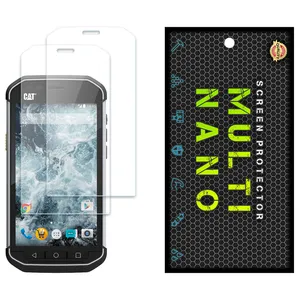 Multi Nano X-S2N Screen Protector For Caterpillar Cat S40 Pack Of 2
