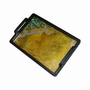 سینی چوبی مدل رزین