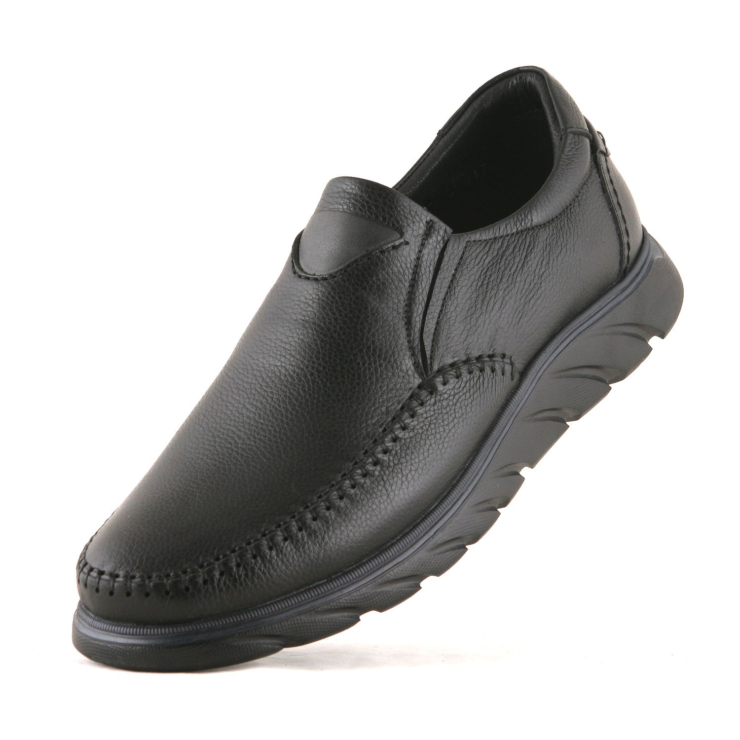 کفش طبی مردانه چرم یلسان مدل هنری کد GF-561-msk -  - 10