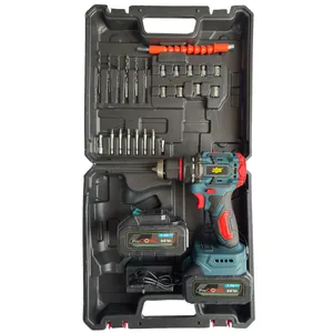 پیچ گوشتی شارژی 98 ولت سه نظام 10 میلیمتری جاب مدل JB-98 MAX EDITION مجموعه 4 عددی