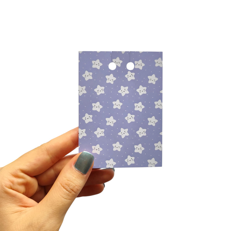 بست بسته بندی مدل کارت جاکلیدی طرح ستاره بسته ۹ عددی